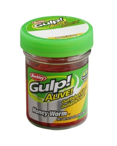 Berkley Gulp Alive Honey Worms - Artificial Baits