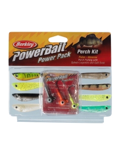 Berkley Powerbait Power Pack - Perch Pike Predator Soft Artificial Lures