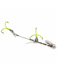 CWC PRO UV Chartreuse Tandem Stinger - Angling Active