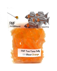 FNF Two Tone 15mm Jelly Fritz - Fly Tying Materials