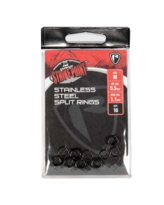 Fox Rage Strike Point Stainless Steel Split Rings – Angling Active