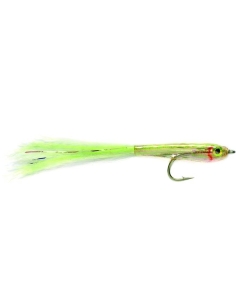 Fulling Mill Softy Sandeel Chartreuse and White - Angling Active