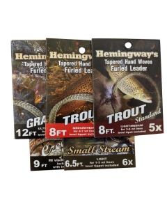 Hemingways Furled Leader - Fly Fishing Leaders