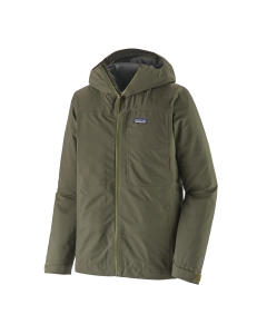 Patagonia Men’s Boulder Fork Rain Jacket Basin Green - Angling Active