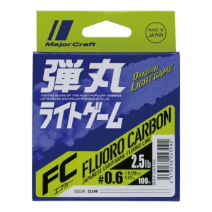 Major Craft Dangan Light Game Fluorocarbon - Angling Active
