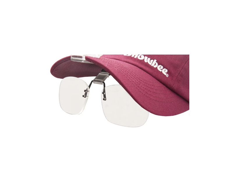 Snowbee Cap Peak Clip-On Magnifiers