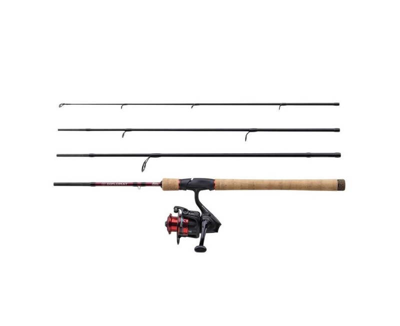 Abu Garcia Diplomat V2 Travel Spinning Combo - Angling Active