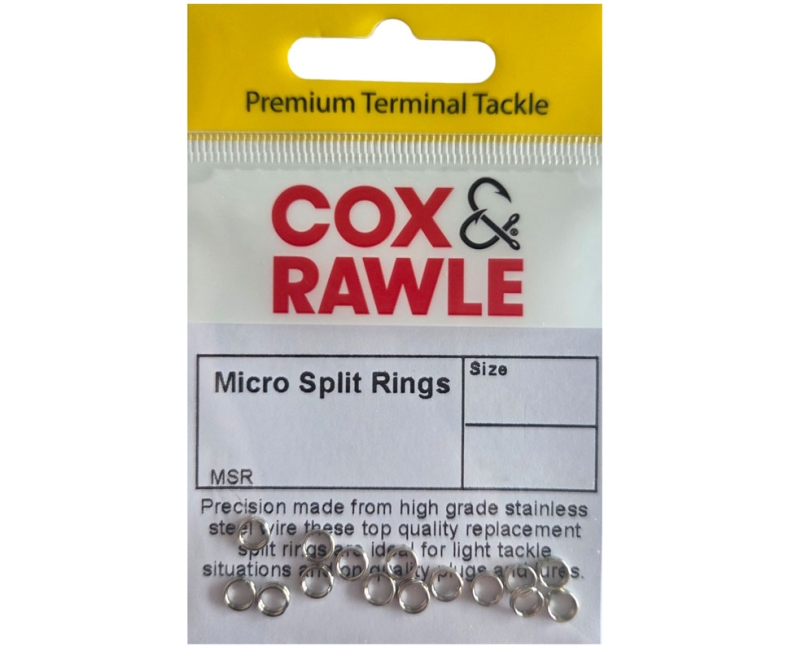 Cox & Rawle Micro Split Rings - Angling Active Cox & Rawle Micro Split Rings - Angling Active