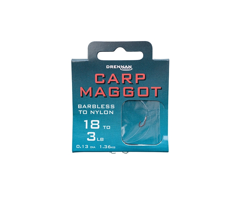 Drennan Carp Maggot Hooks To Nylon - Coarse Fishing Hooks Drennan Carp Maggot Hooks To Nylon - Coarse Fishing Hooks