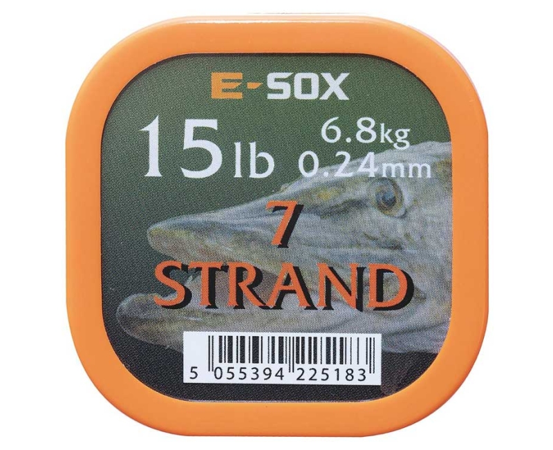 Drennan 7 Strand Pike Wire Trace - Predator Pike Fishing Terminal Tackle Drennan 7 Strand Pike Wire Trace - Predator Pike Fishing Terminal Tackle