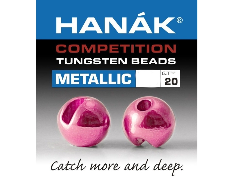 Hanak Metallic+ Tungsten Beads - Angling Active