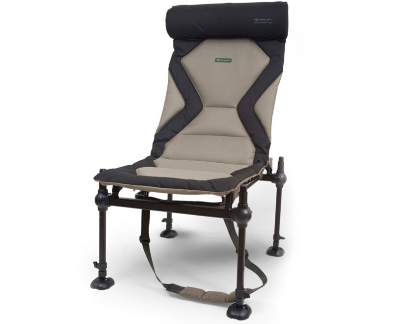 Korum Deluxe Accessory Chair - Camping Fishing Outdoor Seat Korum Deluxe Accessory Chair - Camping Fishing Outdoor Seat
