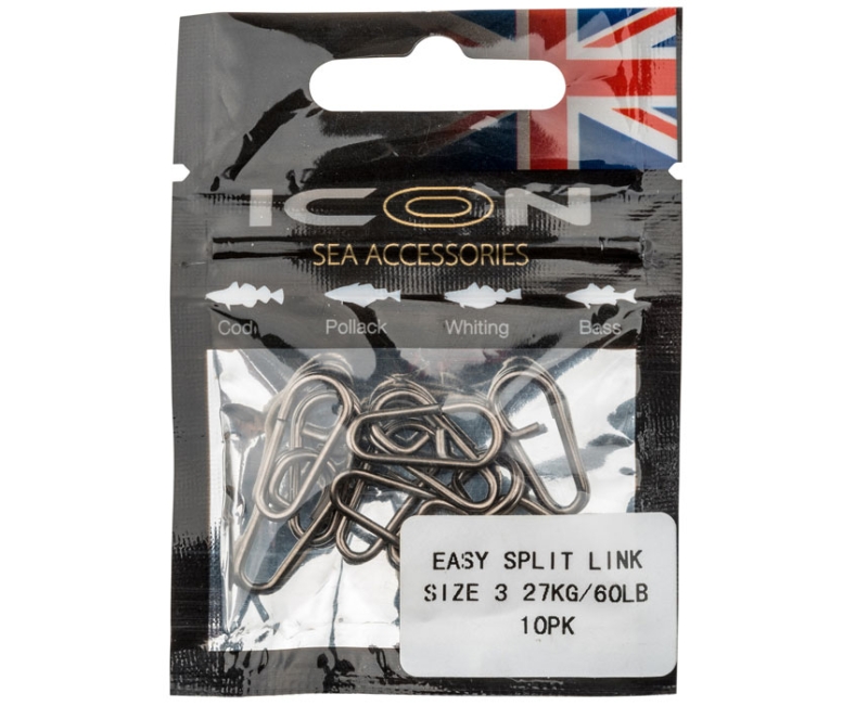 Leeda Easy Split Link - Sea Fishing Tackle Leeda Easy Split Link - Sea Fishing Tackle
